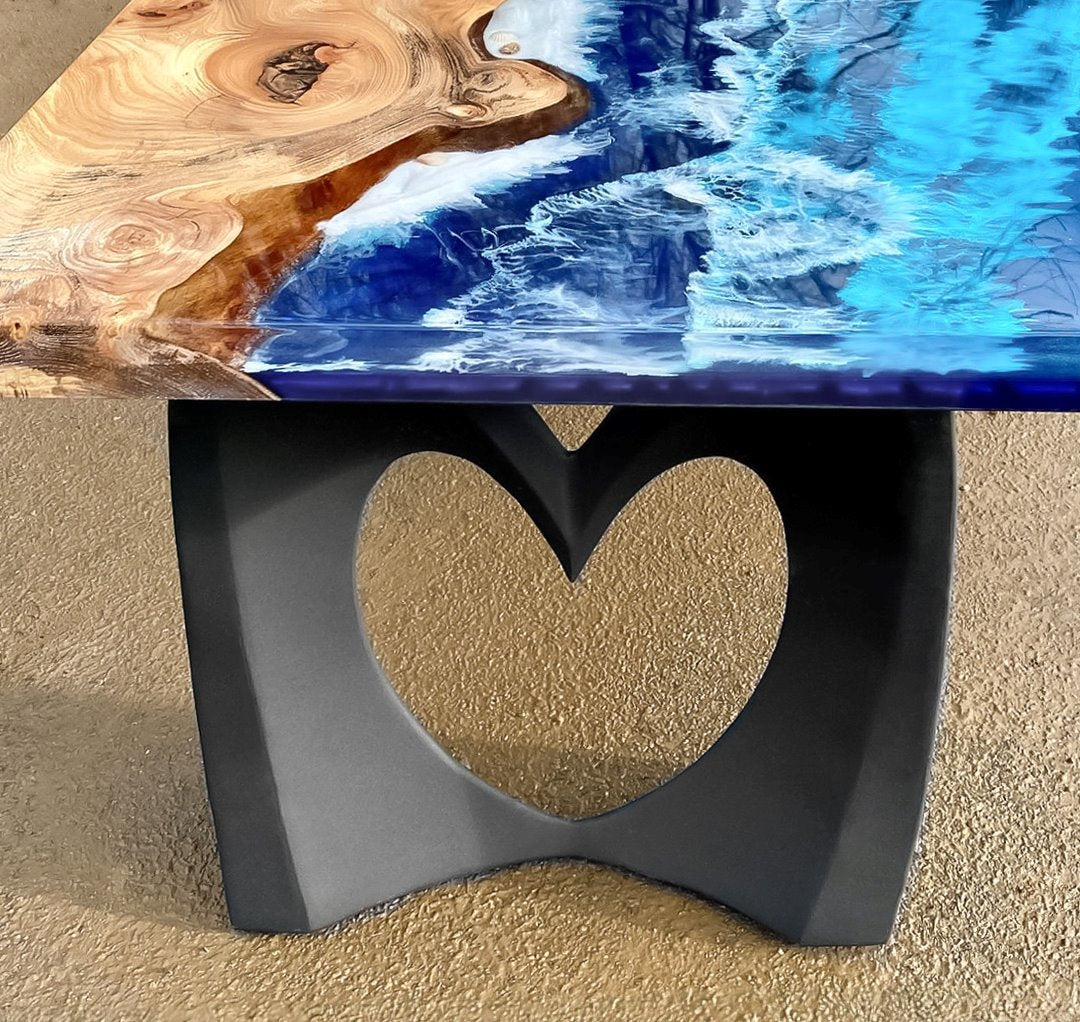 Table Base 309 Herz 28" H Metal Pedestal Stand