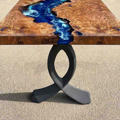 Bench Legs 108/128 Curva 16" H Curved Metal Furniture Legs