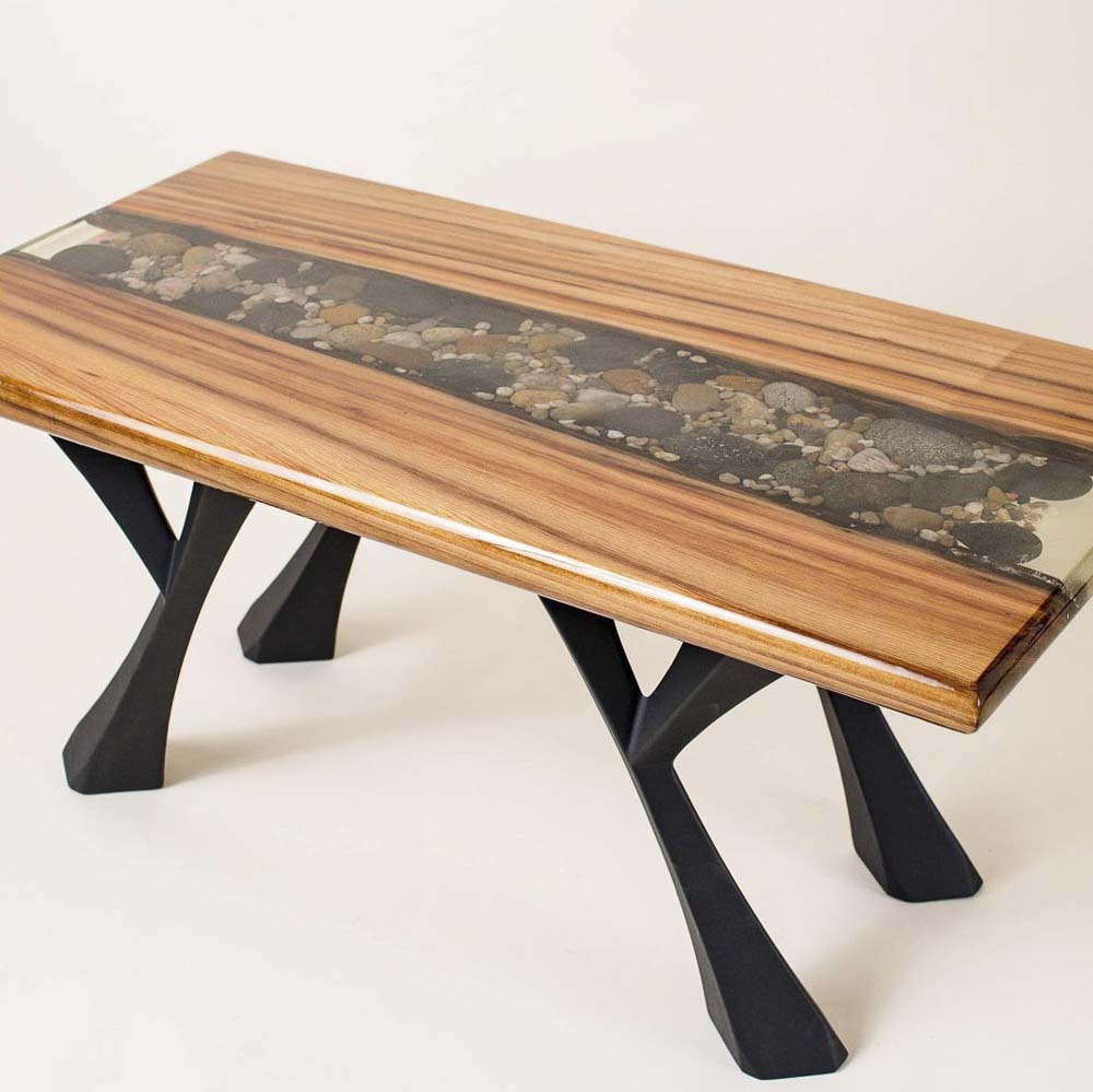 Bench Legs 115 Yami 16" H Mid-Century Modern Style