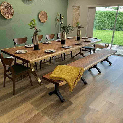 Bench Legs 101 Wishbone 16.3" H Mid-Century Modern Style