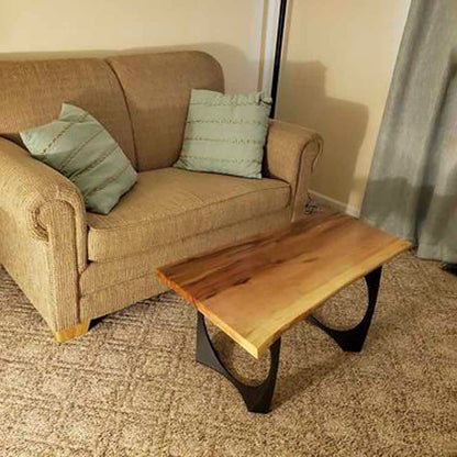 Bench Legs 110/129 Oria 16.5" H for for Live Edge and Woodworking Projects