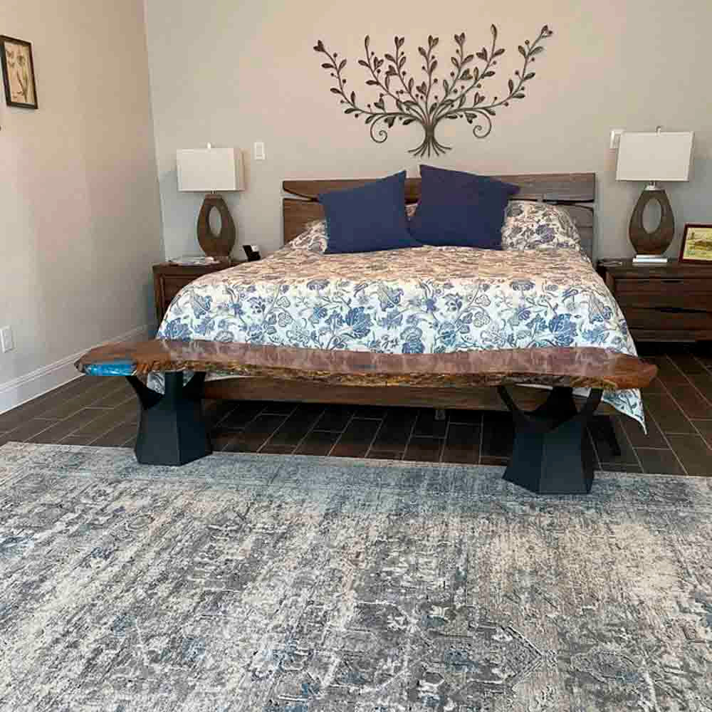 Coffee Table Base 106B Namu 16" H Mid-Century Style for DIY Projects