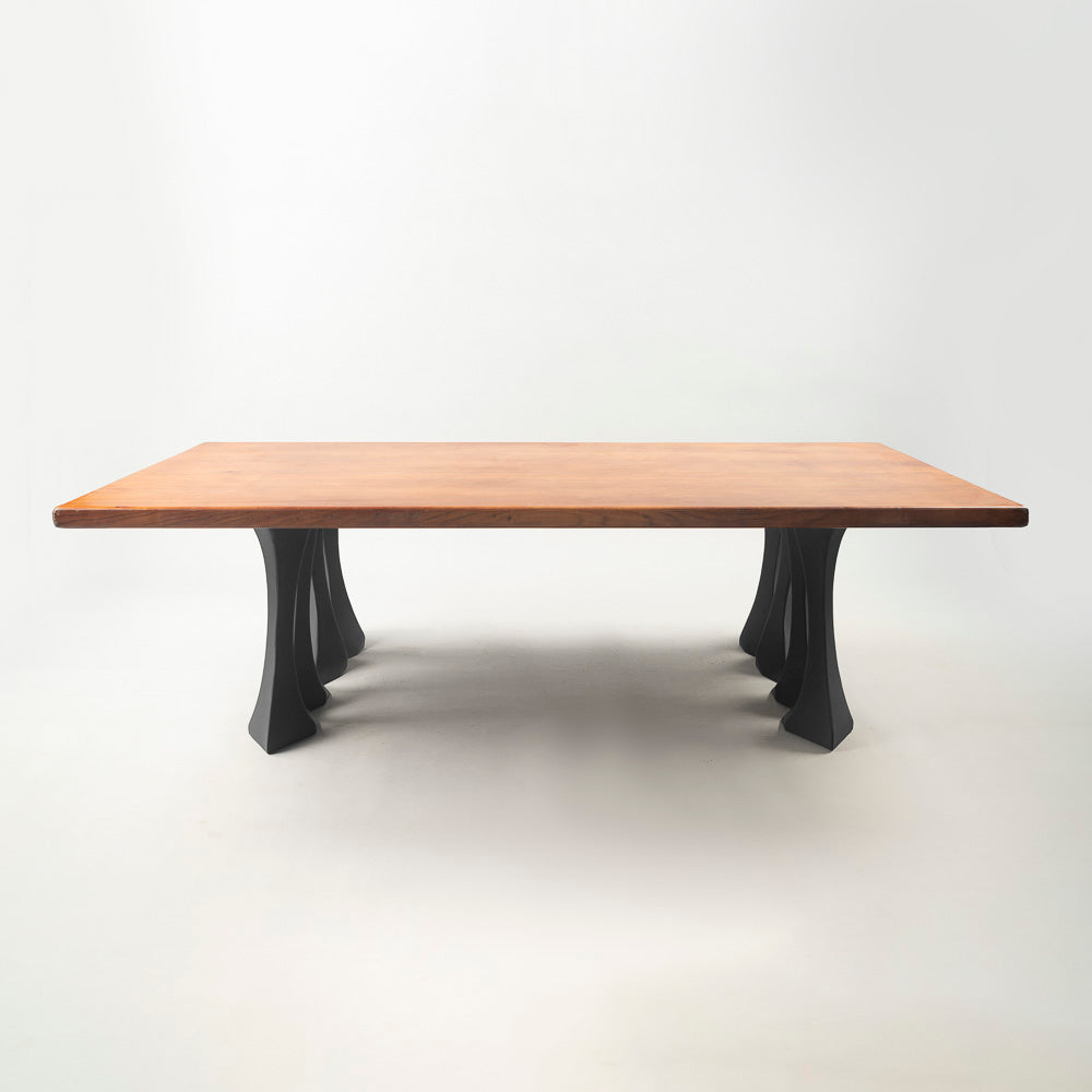 Coffee Table Legs 202 Radix 16.3" H for Live Edge Tabletop