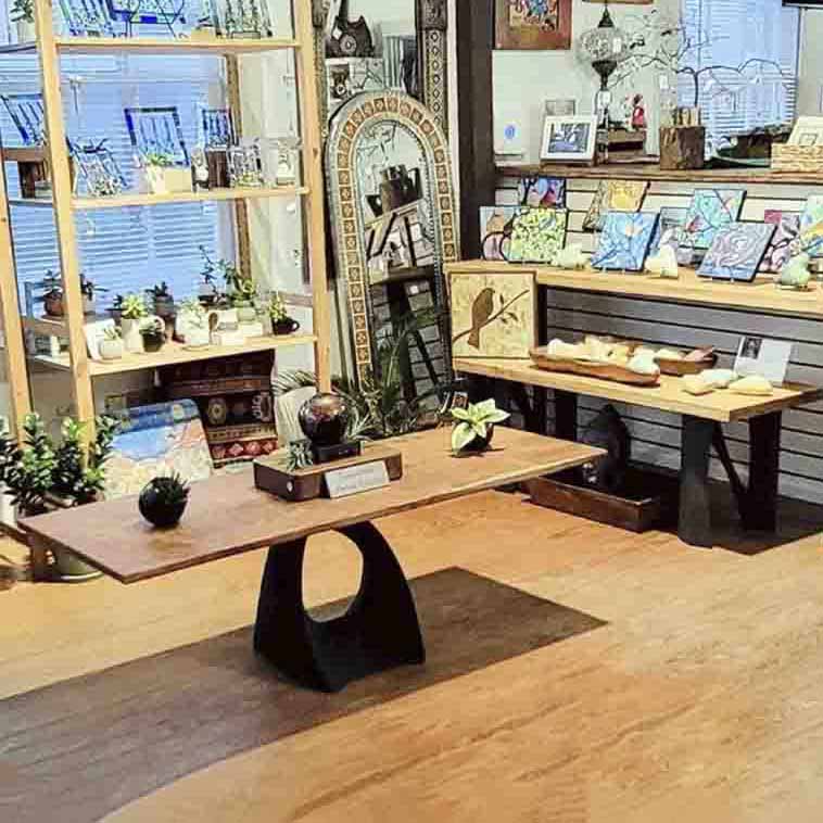 Coffee Table Base 121 Tulipe 16.2" H Mid-Century Modern Style