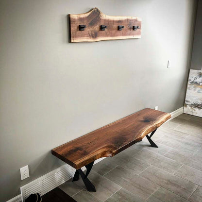 Bench Legs 107 Draco 16.5" H Modern Metal DIY Furniture