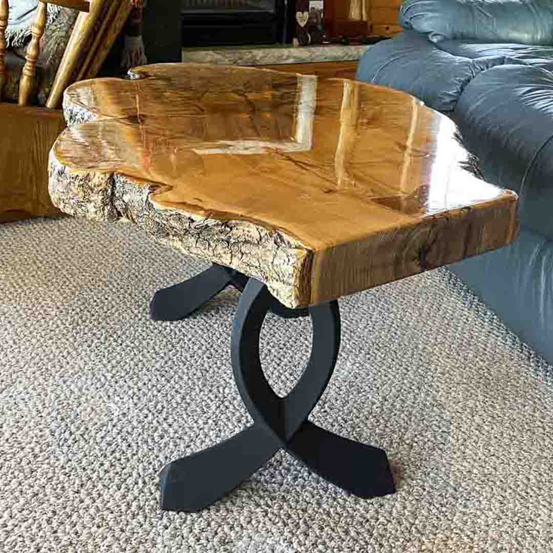 Bench Legs 108/128 Curva 16" H Curved Metal Furniture Legs