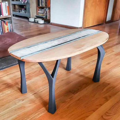 Bench Legs 118 Faras 16" H Modern Steel Furniture