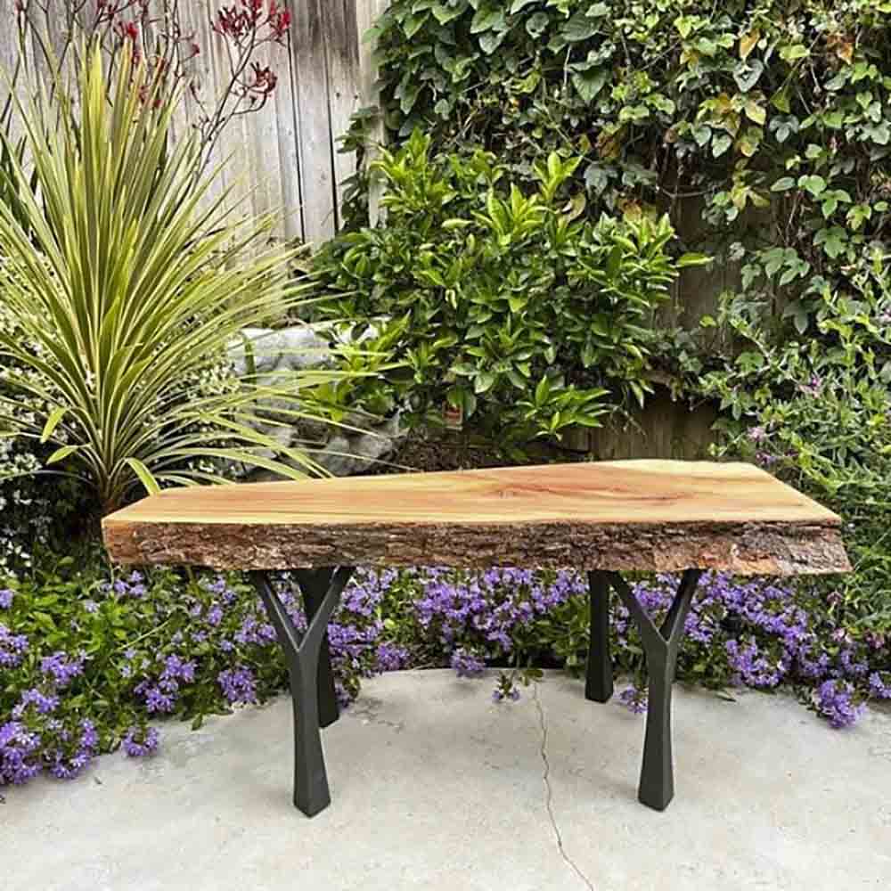 Bench Legs 118 Faras 16" H Modern Steel Furniture