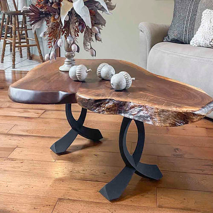 Bench Legs 108/128 Curva 16" H Curved Metal Furniture Legs