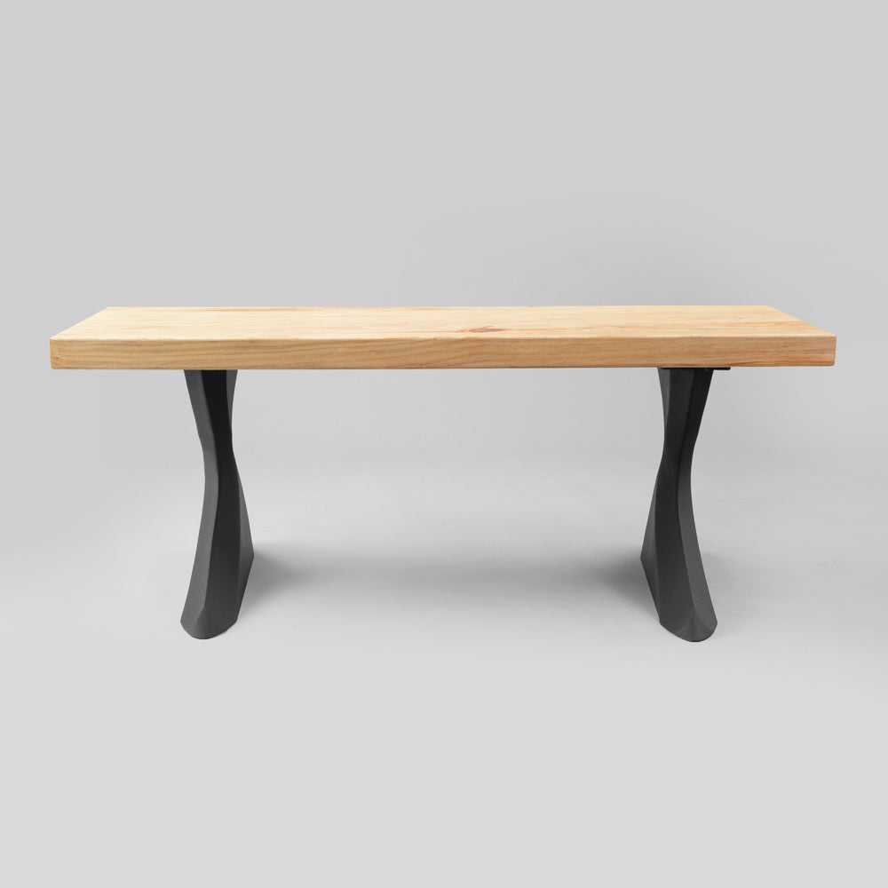 Coffee Table Legs 214/127 Botas 16.1" H Minimalist Style for Live Edge Tabletop