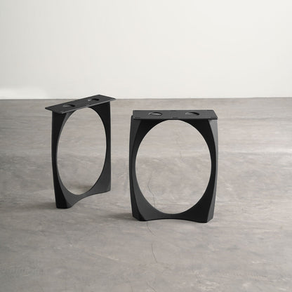 Bench Legs 110/129 Oria 16.5" H for for Live Edge and Woodworking Projects