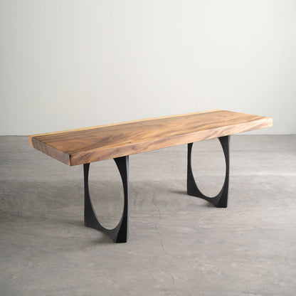 Bench Legs 110/129 Oria 16.5" H for for Live Edge and Woodworking Projects