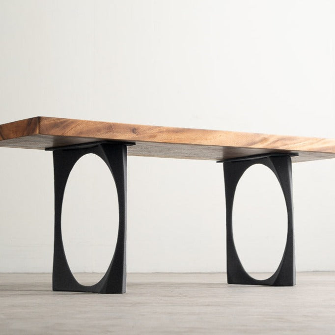 Bench Legs 110/129 Oria 16.5" H for for Live Edge and Woodworking Projects