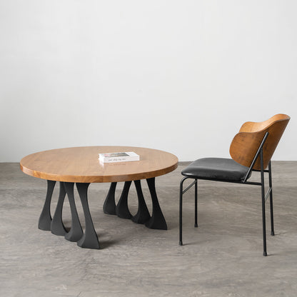 Coffee Table Legs 202 Radix 16.3" H for Live Edge Tabletop