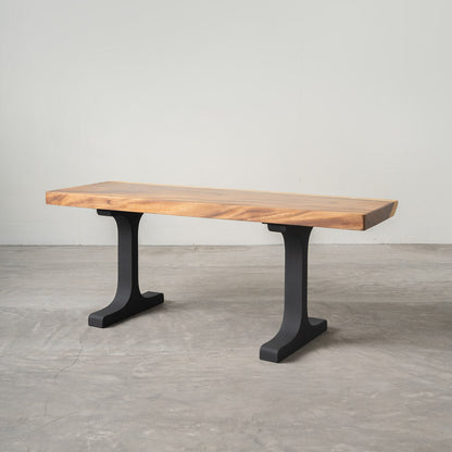 Bench Legs 102 Wineglass 16.3" H Metal Legs for Outdoor and Indoor Benches