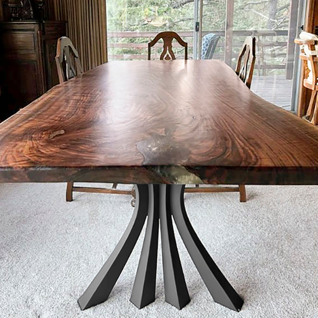 Furniture Legs 420 Akro 28.5" H Metal Handmade Dining Table Legs