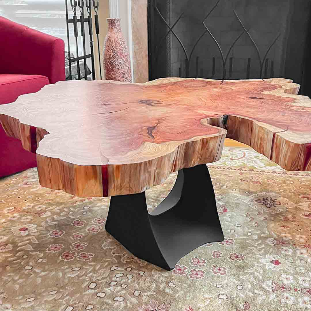Coffee Table Base 121 Tulipe 16.2" H Mid-Century Modern Style