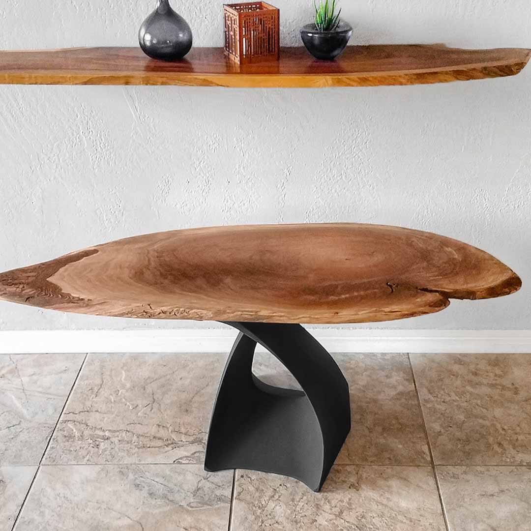 Coffee Table Base 121 Tulipe 16.2" H Mid-Century Modern Style