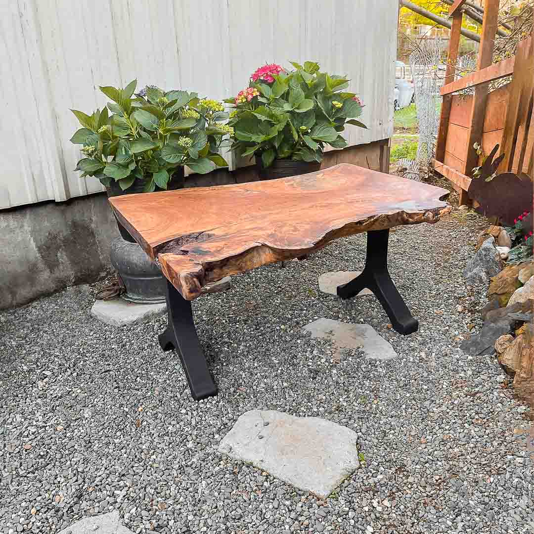 Bench Legs 101 Wishbone 16.3" H Mid-Century Modern Style