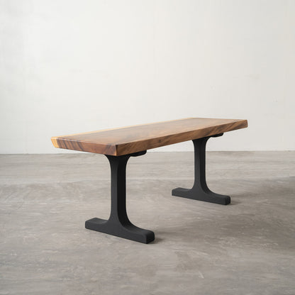 Bench Legs 102 Wineglass 16.3" H Metal Legs for Outdoor and Indoor Benches