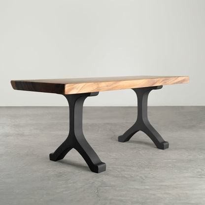 Bench Legs 101 Wishbone 16.3" H Mid-Century Modern Style