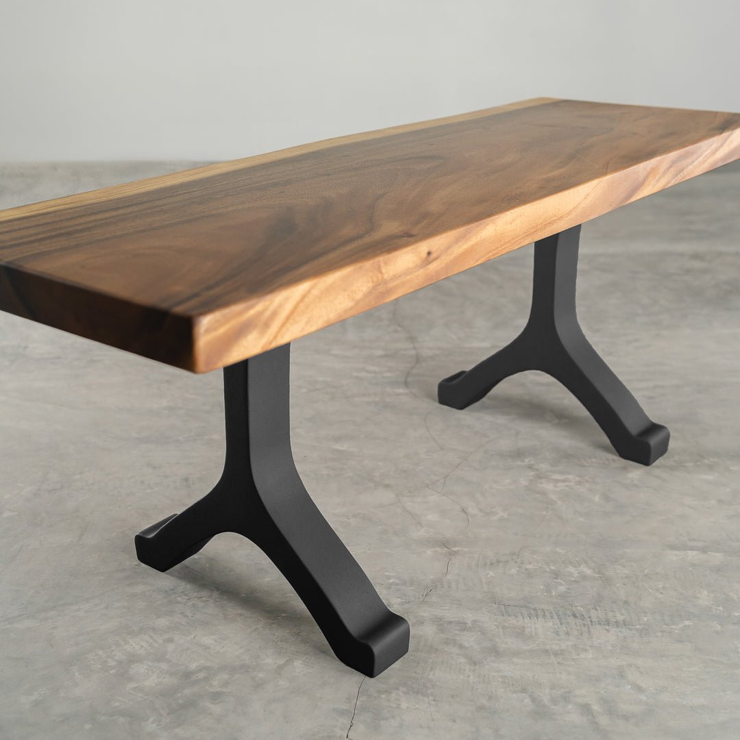 Bench Legs 101 Wishbone 16.3" H Mid-Century Modern Style