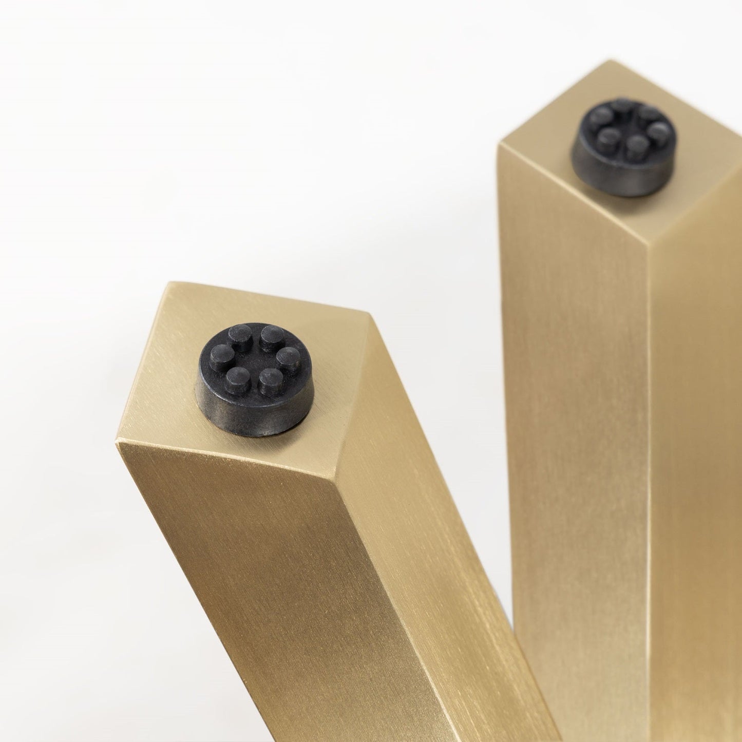 Coffee Table Base 226 Gold & Silver 16.5" H Handcrafted DIY Project