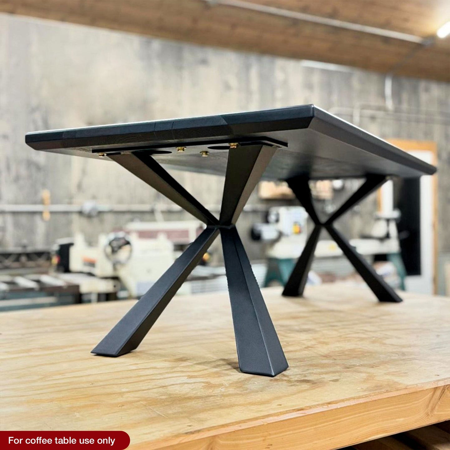 Coffee Table Legs 125 Kheops 16.1" H Modern Metal Furniture