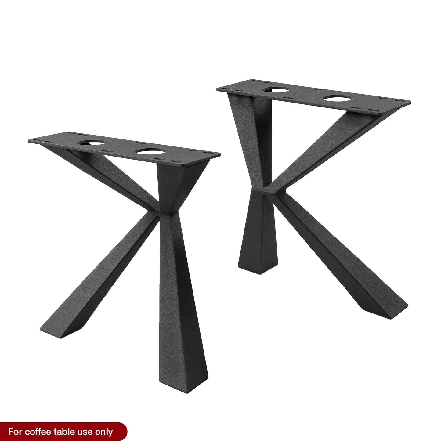 Coffee Table Legs 125 Kheops 16.1" H Modern Metal Furniture
