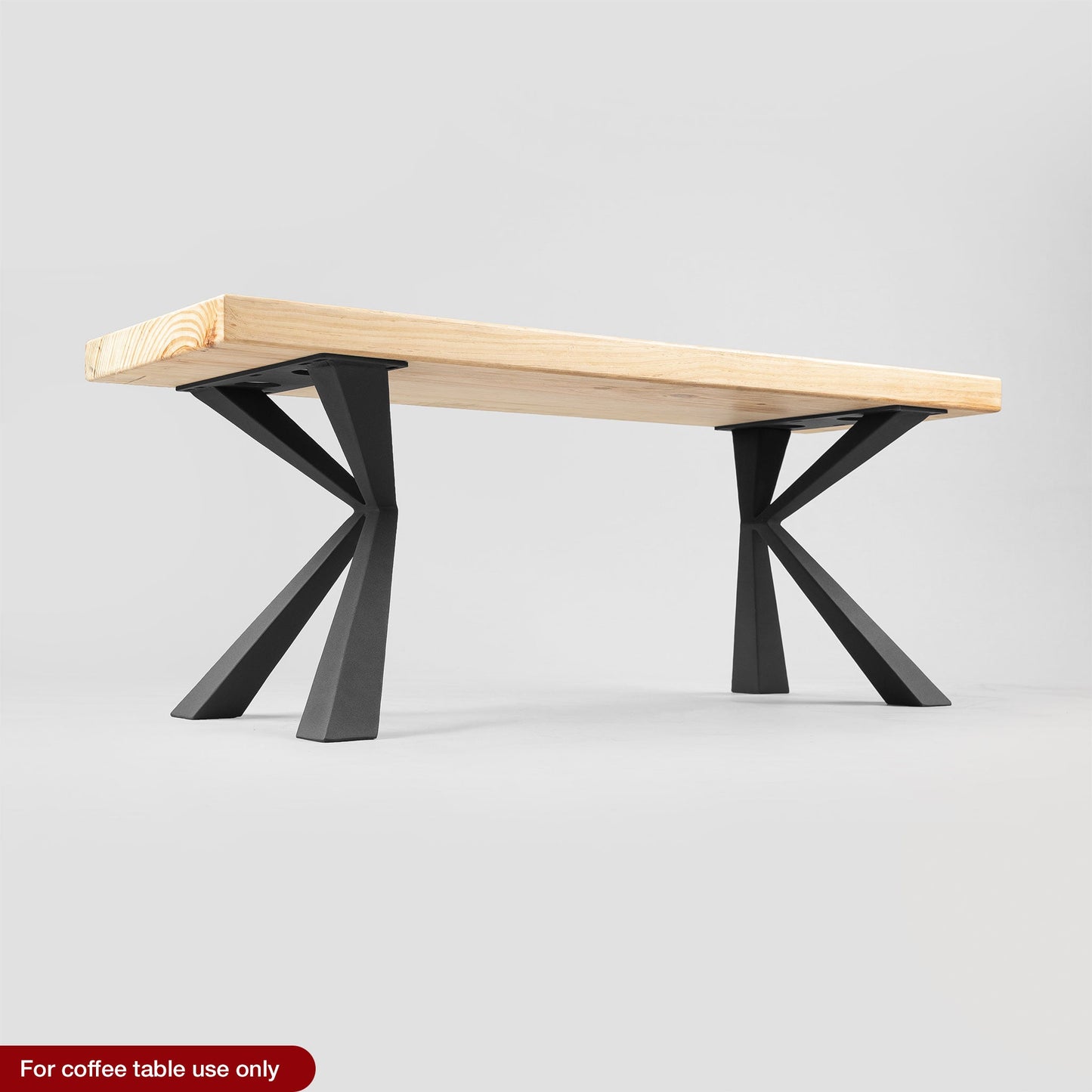 Coffee Table Legs 125 Kheops 16.1" H Modern Metal Furniture