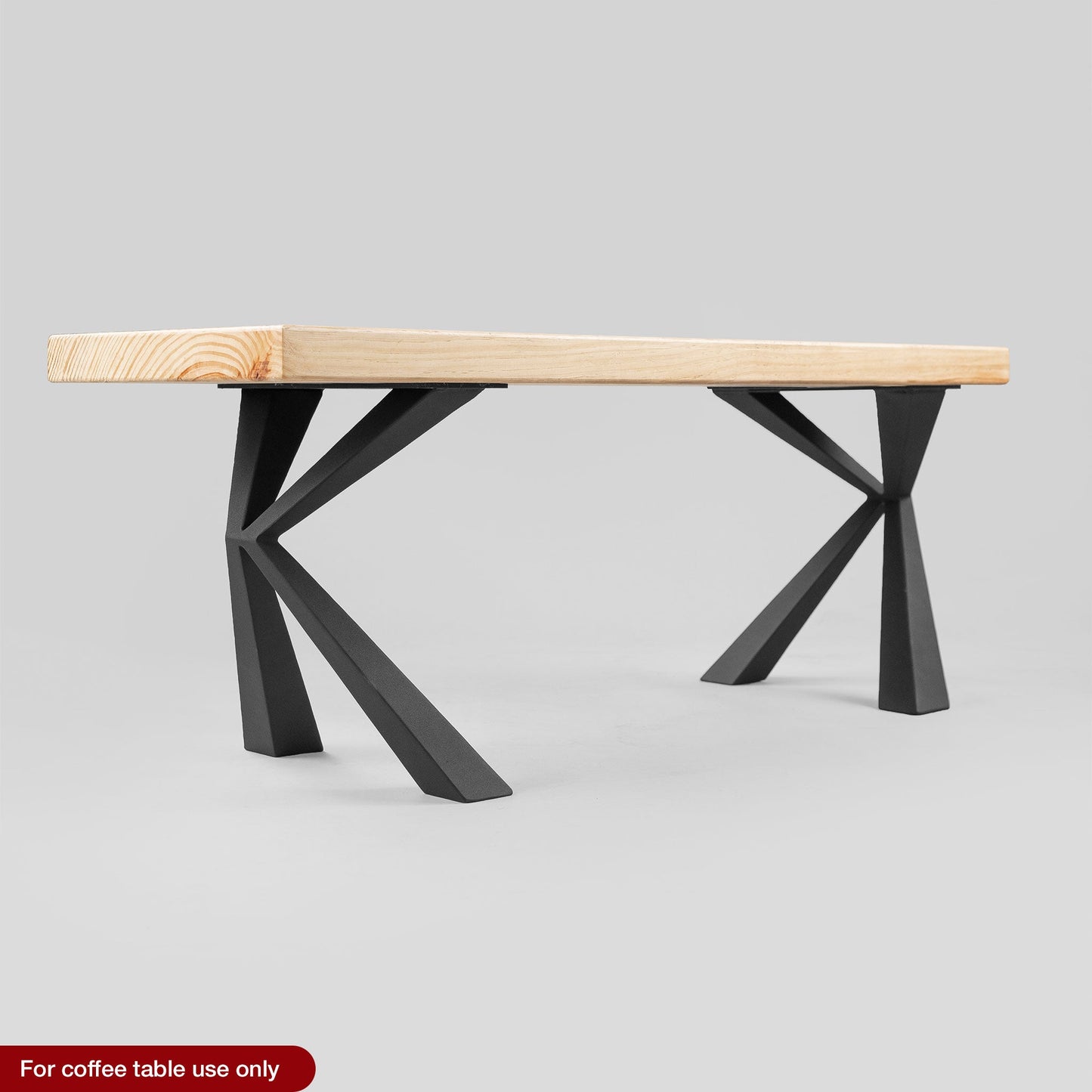 Coffee Table Legs 125 Kheops 16.1" H Modern Metal Furniture