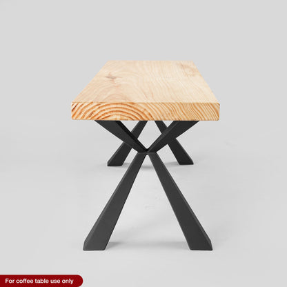 Coffee Table Legs 125 Kheops 16.1" H Modern Metal Furniture