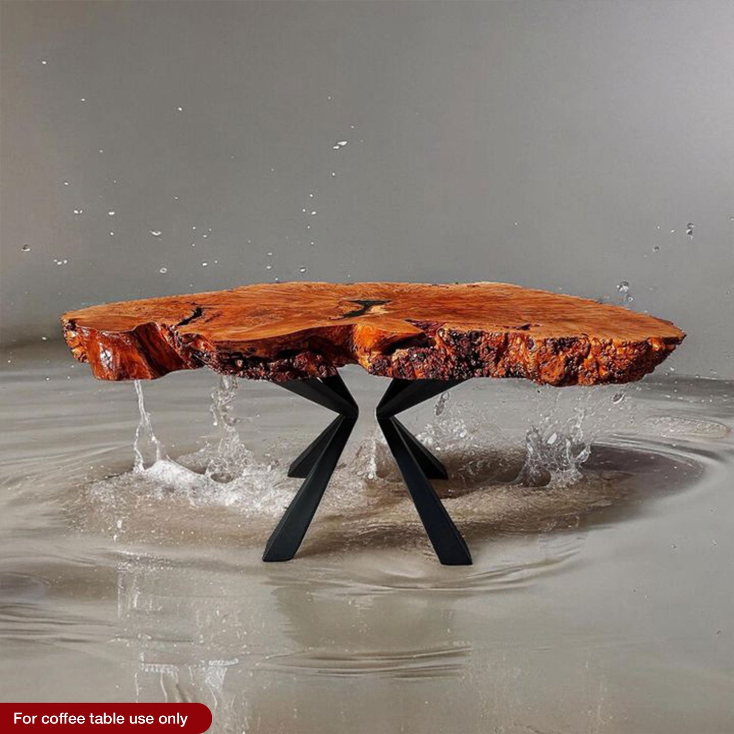 Coffee Table Legs 125 Kheops 16.1" H Modern Metal Furniture