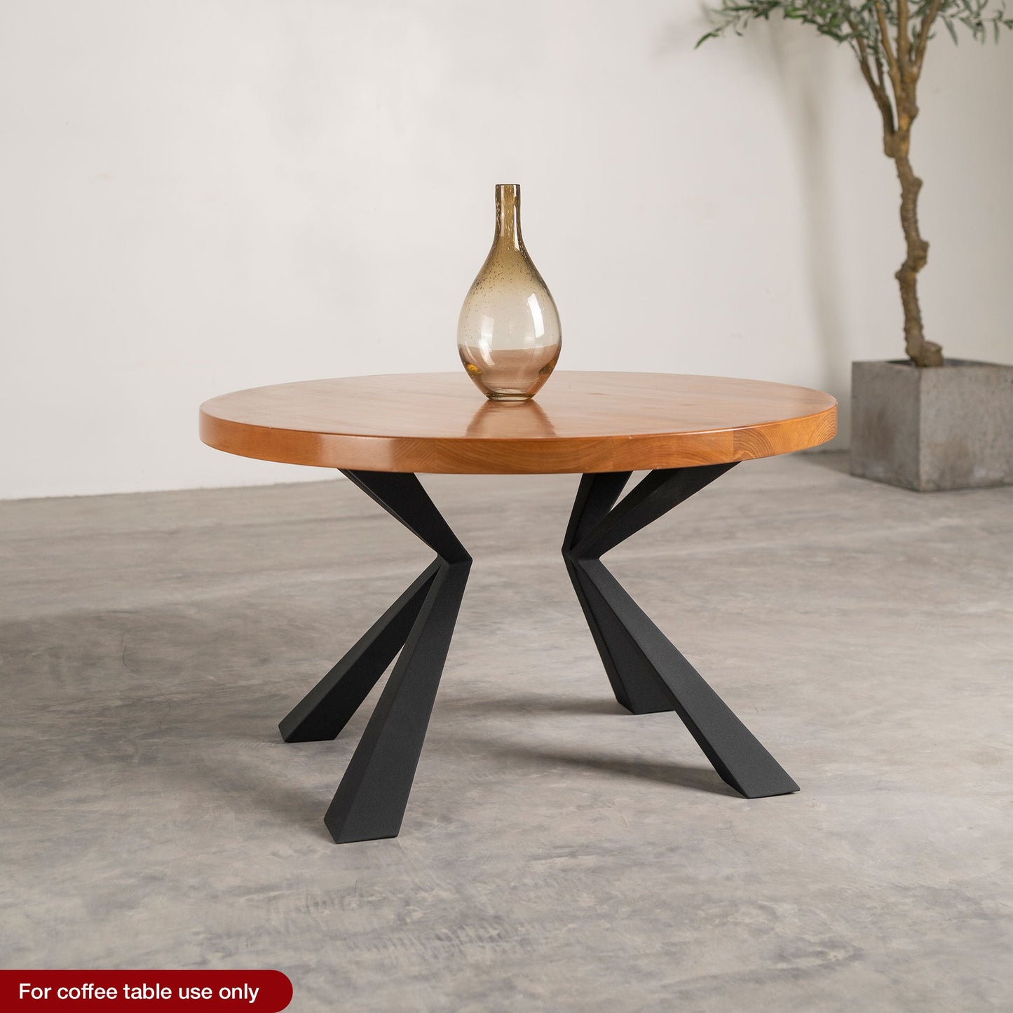 Coffee Table Legs 125 Kheops 16.1" H Modern Metal Furniture