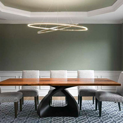 307 Tulipe 28" H Industrial Metal Table Base