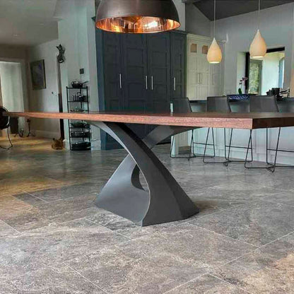 307 Tulipe 28" H Industrial Metal Table Base