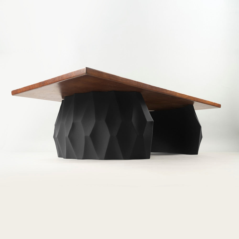 Coffee Table Base 201 Alva 15.8" H Contemporary Style Furniture