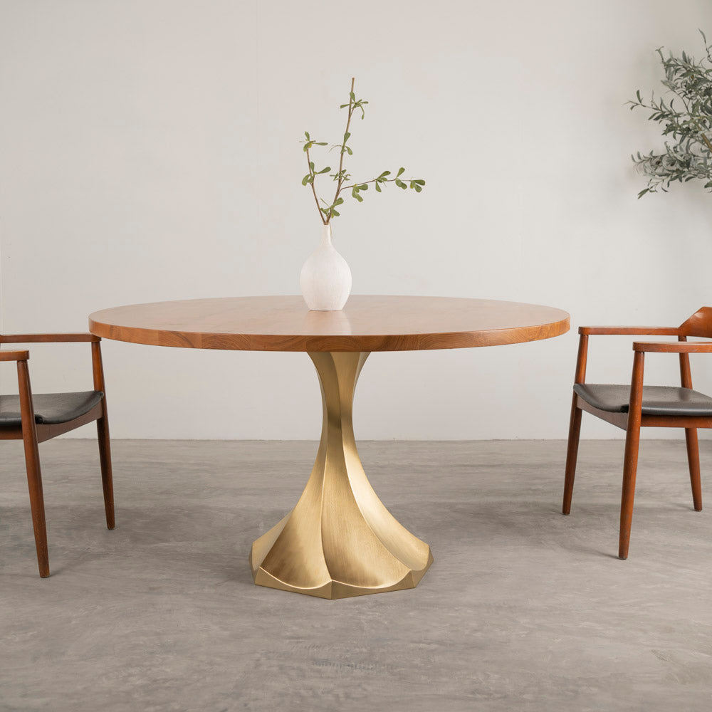 Gold Table Legs 311 Lithe 28" H Refined Minimalism DIY