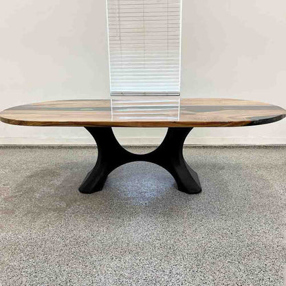 Coffee Table Base 208 Haru 16" H Handmade Furniture with Contemporary Style