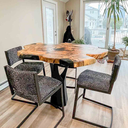 Counter Table Base 608 Namu 36" H Modern Metal Design