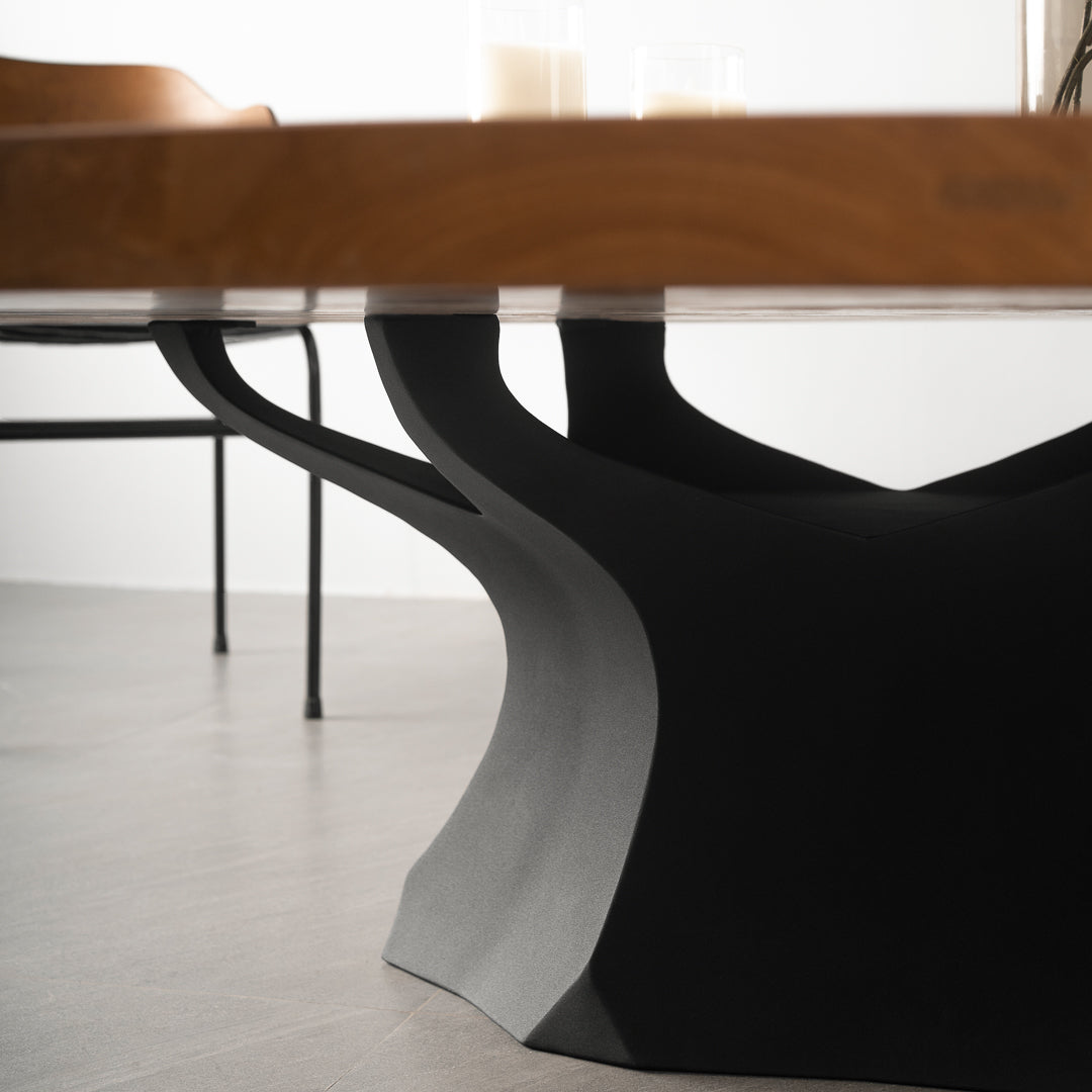 Coffee Table Base 215/229 Namu 16.5" H Metal Handmade Furniture