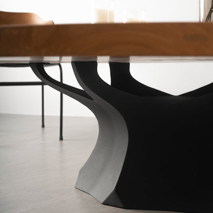 Coffee Table Base 215/229 Namu 16.5" H Metal Handmade Furniture