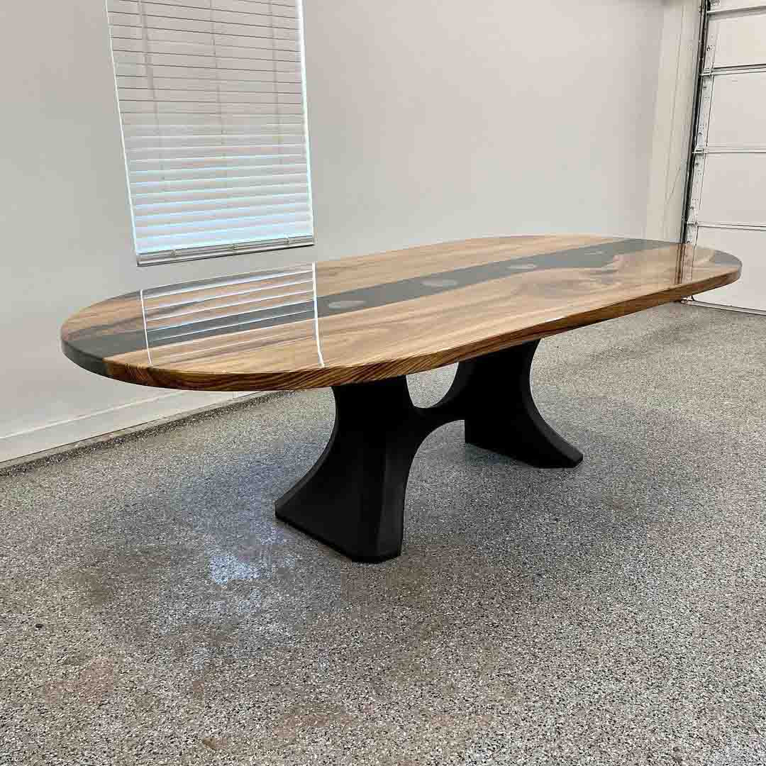 Coffee Table Base 208 Haru 16" H Handmade Furniture with Contemporary Style