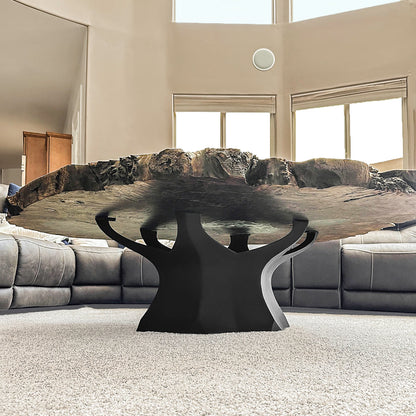 Coffee Table Base 215/229 Namu 16.5" H Metal Handmade Furniture