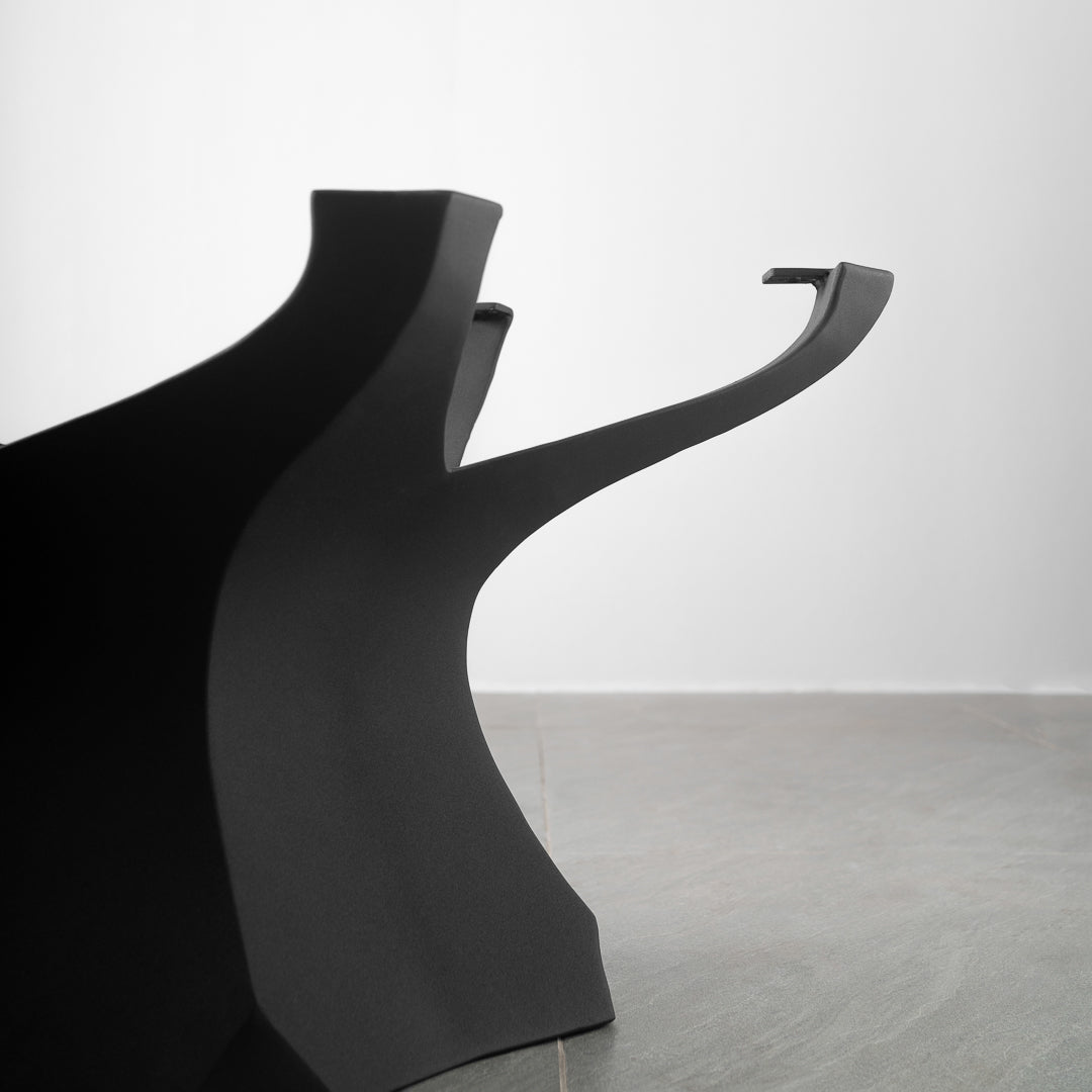 Coffee Table Base 215/229 Namu 16.5" H Metal Handmade Furniture