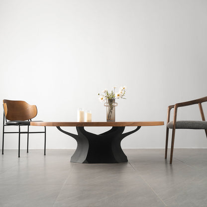 Coffee Table Base 215/229 Namu 16.5" H Metal Handmade Furniture