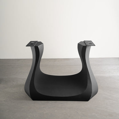 Dining Table Base 302 Uilani 28" H Metal Heavy-Duty Pedestal Stand