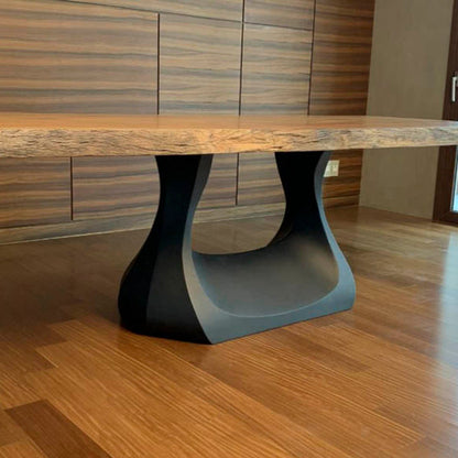 Dining Table Base 302 Uilani 28" H Metal Heavy-Duty Pedestal Stand