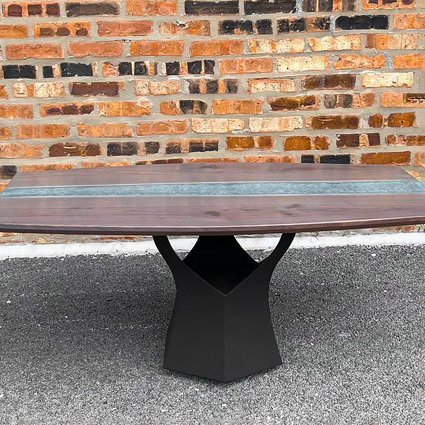 Coffee Table Base 106B Namu 16" H Mid-Century Style for DIY Projects