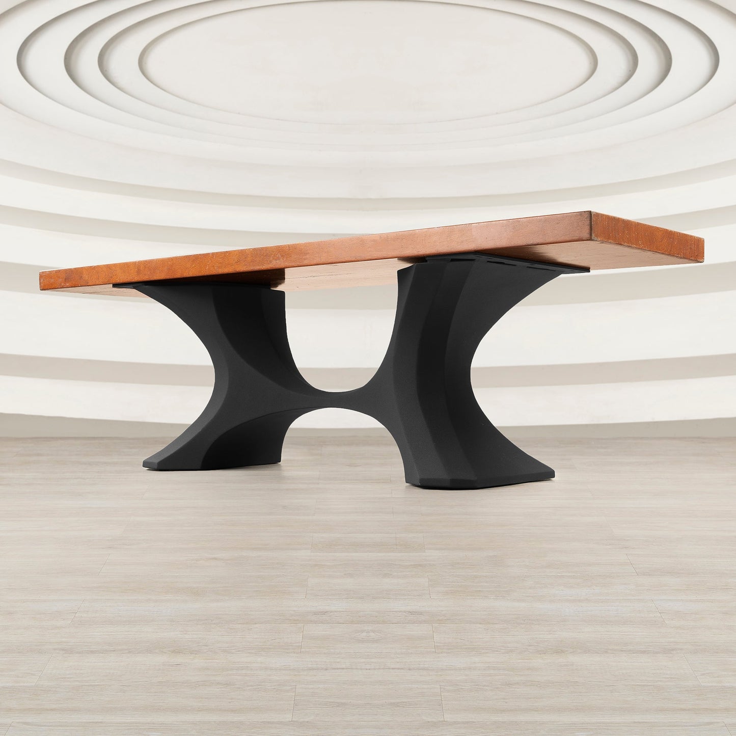 Coffee Table Base 208 Haru 16" H Handmade Furniture with Contemporary Style